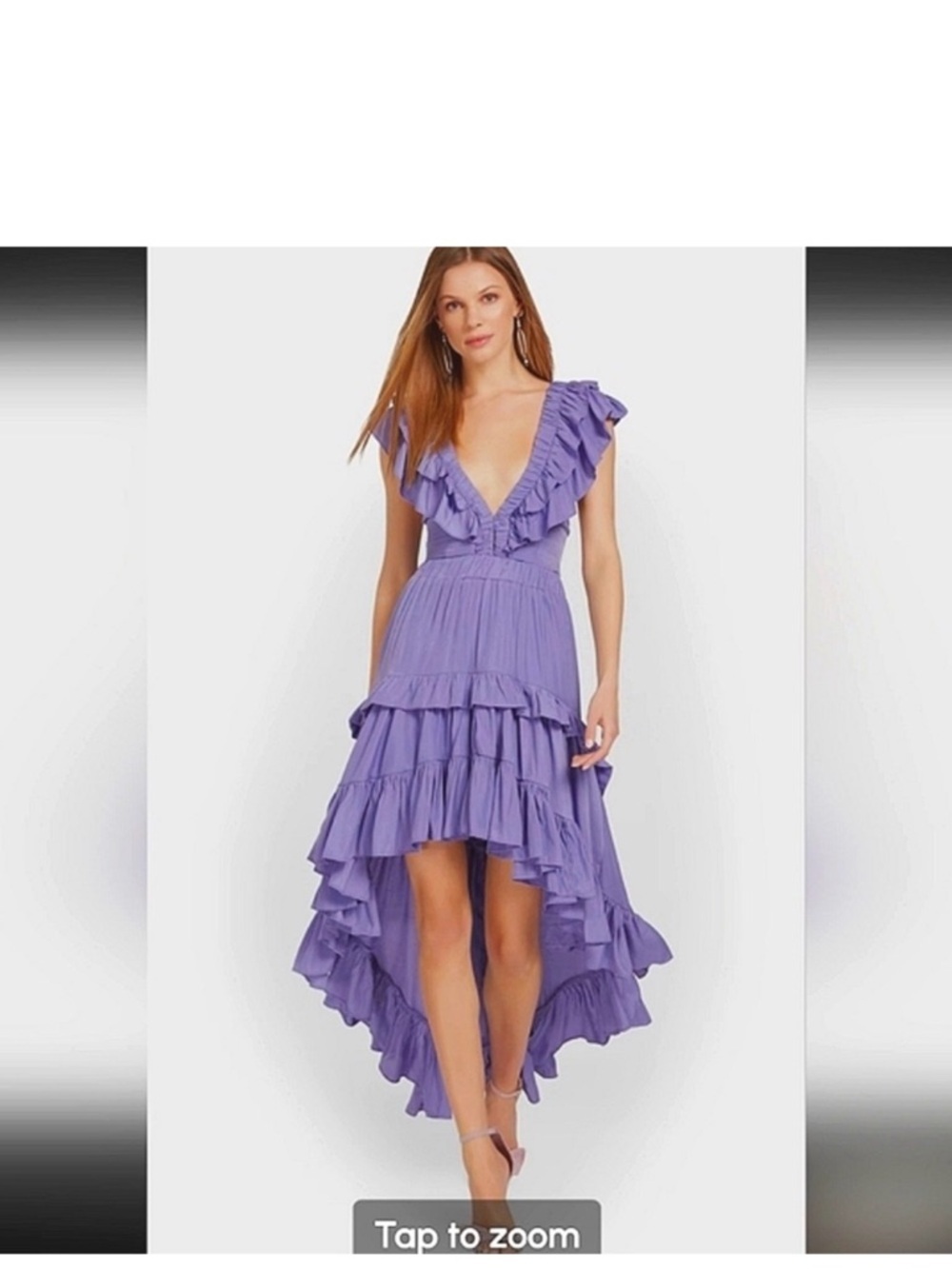 DO+BE “Let it Flow” Ruffle Maxi High Low Dress pink vacation holiday dress